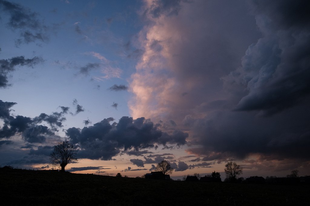 Vor dem Gewitter